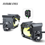 Προβολάκια Μηχανής FUTURE EYES F20X με LED και ασύρματο διακόπτη