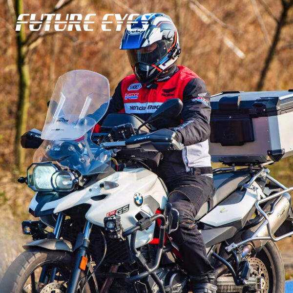 Προβολάκια Μηχανής FUTURE EYES F20X με LED και ασύρματο διακόπτη