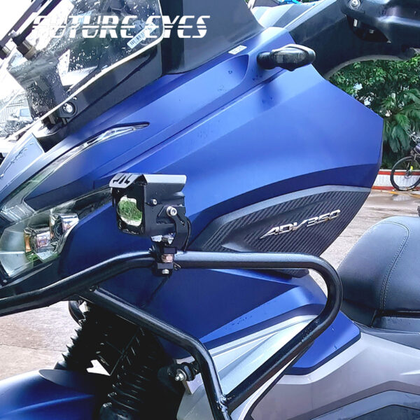 Προβολάκια Μηχανής FUTURE EYES F20X με LED και ασύρματο διακόπτη