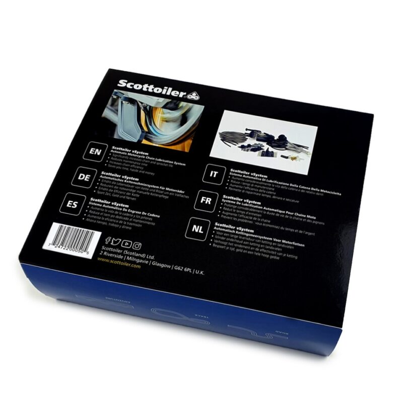 Scottoiler vSystem Micro Edition – Σύστημα Αυτόματης Λίπανσης για Μοτοσυκλέτες με Περιορισμένο Χώρο
