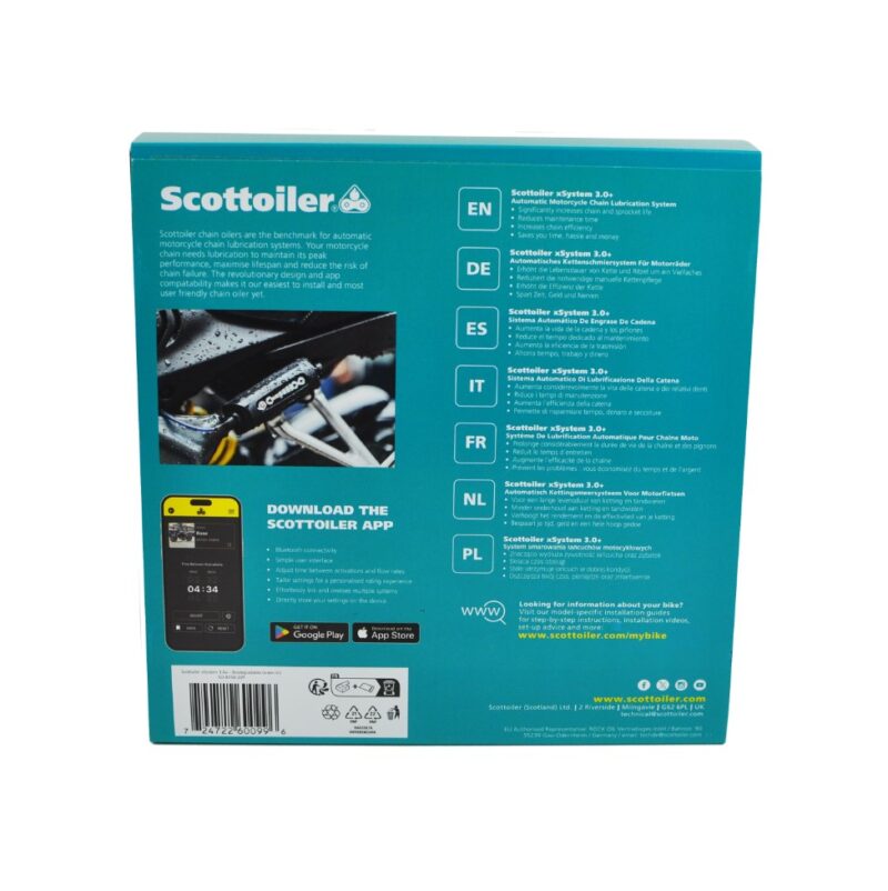 Scottoiler xSystem 3.0 – Σύστημα Αυτόματης Λίπανσης Αλυσίδας με Bluetooth