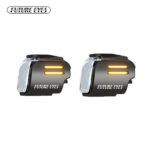 SW-MOTECH Προβολάκια Μηχανής LED FUTURE EYES UF1 VIPER – Κίτρινο DRL & Κάλυμμα