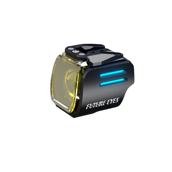Προβολάκια Μηχανής LED FUTURE EYES UF1 VIPER – Κίτρινο DRL & Κάλυμμα