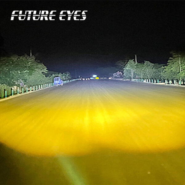 Προβολάκια Μηχανής FUTURE EYES F20X με LED και ασύρματο διακόπτη