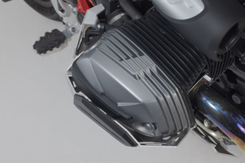 SW-MOTECH Προστατευτικά Κυλίνδρων BMW R nineT – Ασημί / Μαύρο