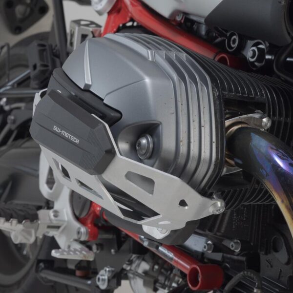 SW-MOTECH Προστατευτικά Κυλίνδρων BMW R nineT – Ασημί / Μαύρο
