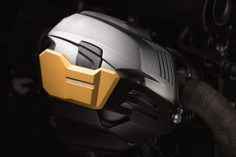 SW-MOTECH Προστατευτικά Κυλίνδρων BMW R1200 R / GS / R nineT – Χρυσό / Μαύρο