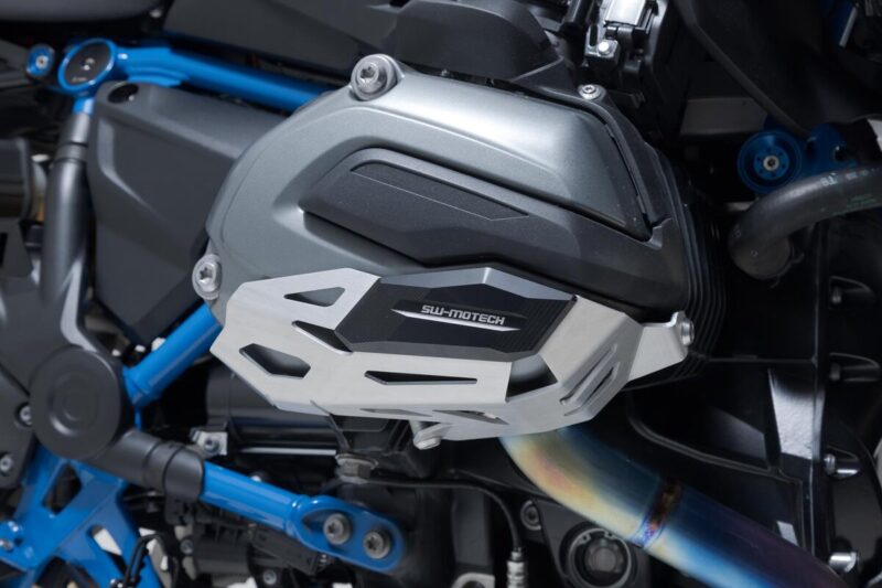 SW-MOTECH Προστατευτικά Κυλίνδρων BMW R 1200 – Ασημί
