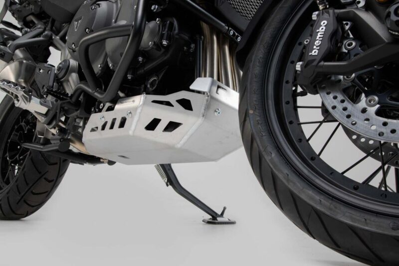 Ποδιά SW-MOTECH για Triumph Tiger 1200 / Explorer – Αλουμινένια ασημί