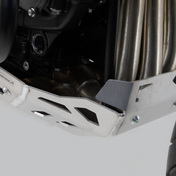 Ποδιά SW-MOTECH για Triumph Tiger 1200 / Explorer – Αλουμινένια ασημί