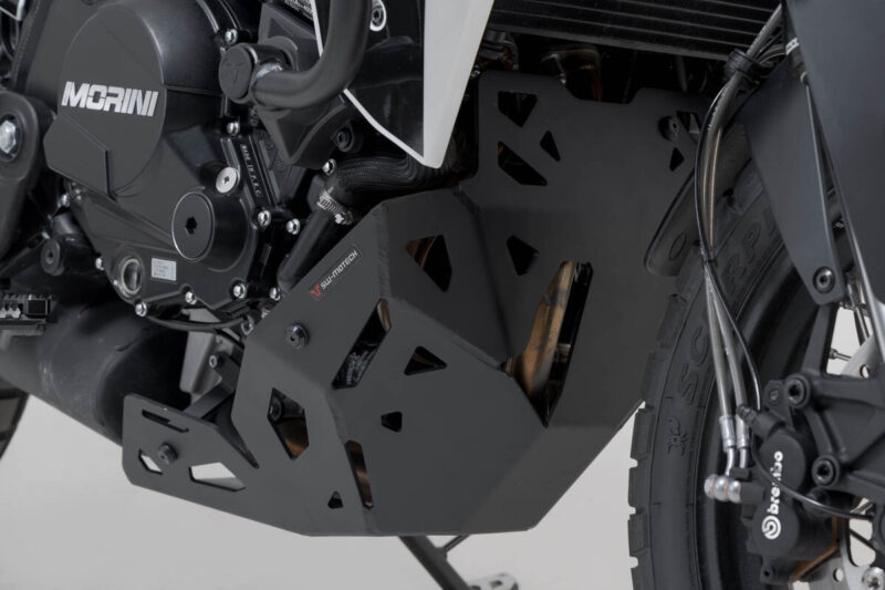 SW-MOTECH Ποδιά Αλουμινίου Moto Morini X-Cape 650 – Μαύρη