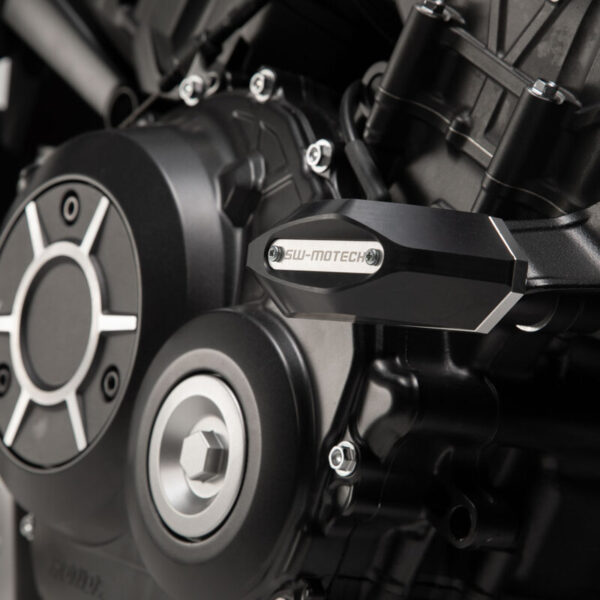 SW-MOTECH μαύρα μανιτάρια προστασίας για Honda CB1000R (2018 και μετά)