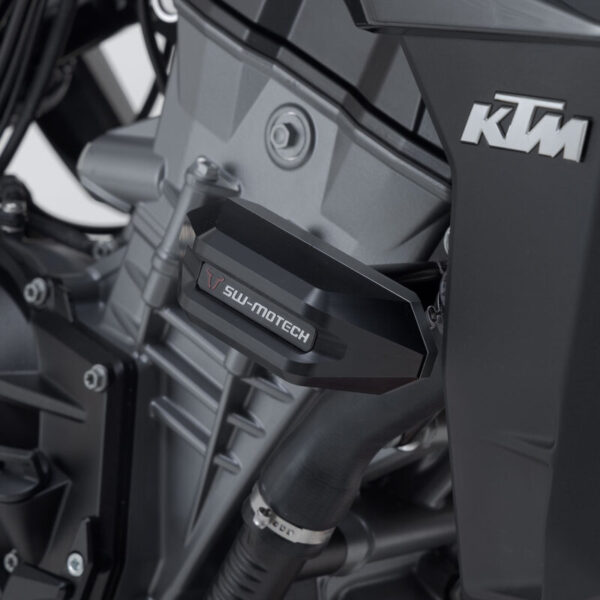 Μανιτάρια SW-MOTECH για KTM 990 Duke – προστατευτικά πλαισίου με CNC βάση και polyamide κεφαλή
