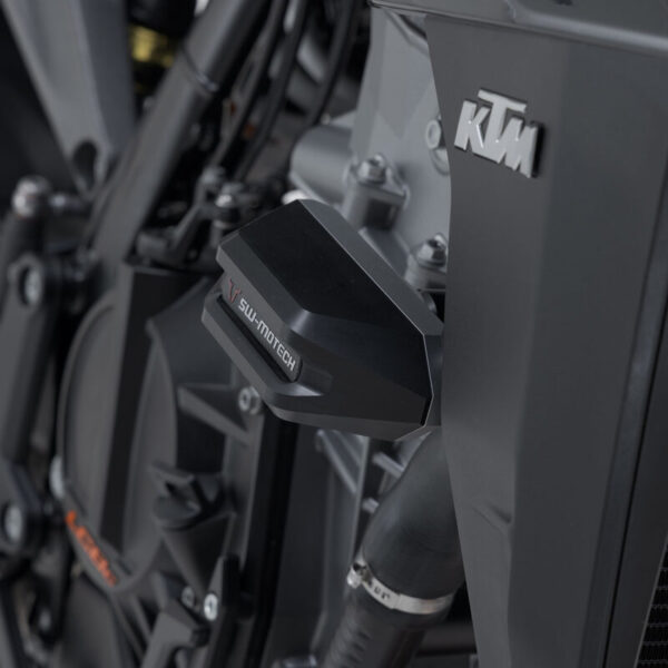 Μανιτάρια SW-MOTECH για KTM 990 Duke – προστατευτικά πλαισίου με CNC βάση και polyamide κεφαλή