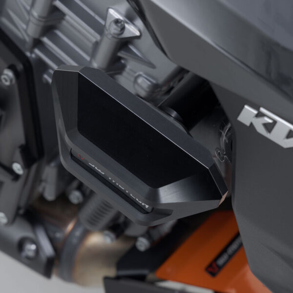 Μανιτάρια SW-MOTECH για KTM 990 Duke – προστατευτικά πλαισίου με CNC βάση και polyamide κεφαλή