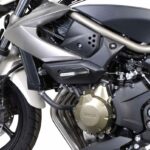 Μανιτάρια προστασίας SW-MOTECH για Yamaha XJ6 / Diversion – CNC-κατεργασμένα αλουμινένια στηρίγματα και κεφαλές PA6 για πλήρη προστασία πλαισίου