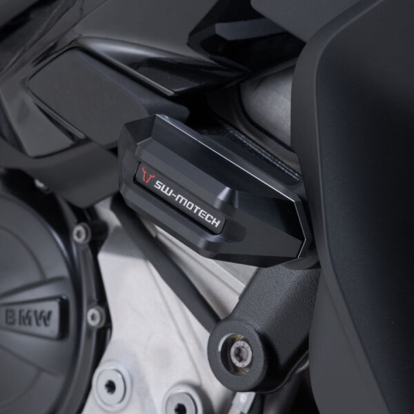 Μανιτάρια προστασίας SW-MOTECH για BMW S 1000 XR – CNC κατασκευή, κεφαλές PA6, σετ για κορυφαία προστασία πλαισίου και κινητήρα