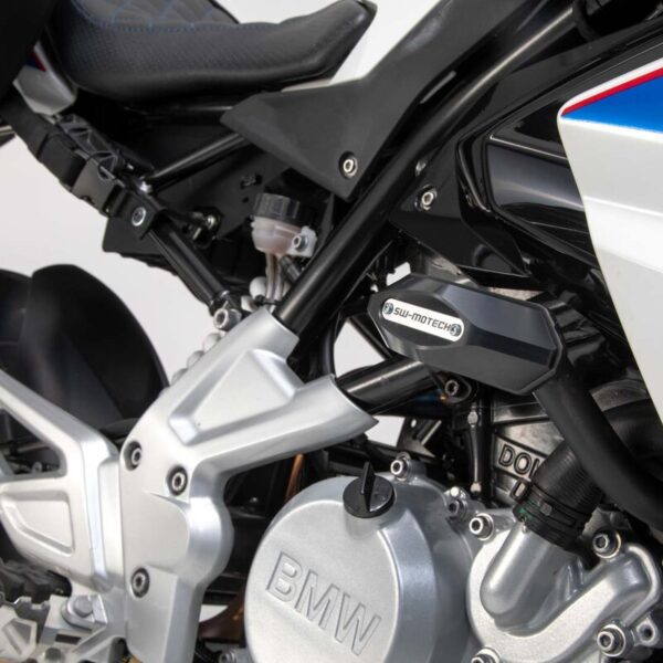 Μανιτάρια προστασίας SW-MOTECH για BMW G 310 R – μαύρα crash pads για καθημερινή προστασία και ανθεκτικότητα
