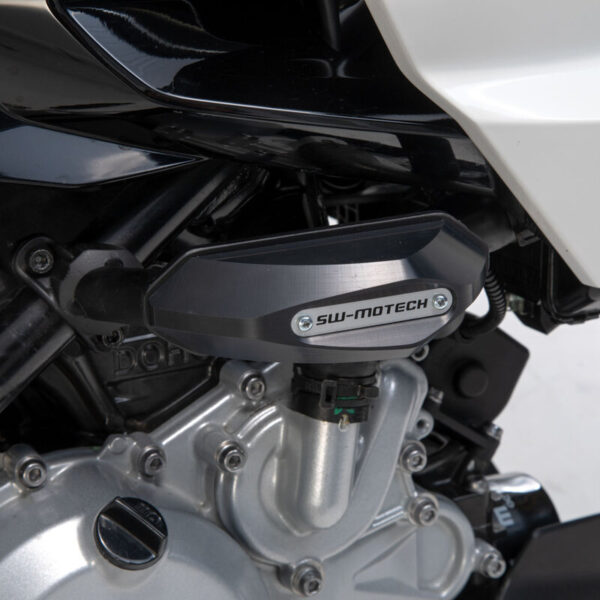 Μανιτάρια προστασίας SW-MOTECH για BMW G 310 R – μαύρα crash pads για καθημερινή προστασία και ανθεκτικότητα