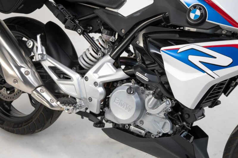 Μανιτάρια προστασίας SW-MOTECH για BMW G 310 R – μαύρα crash pads για καθημερινή προστασία και ανθεκτικότητα