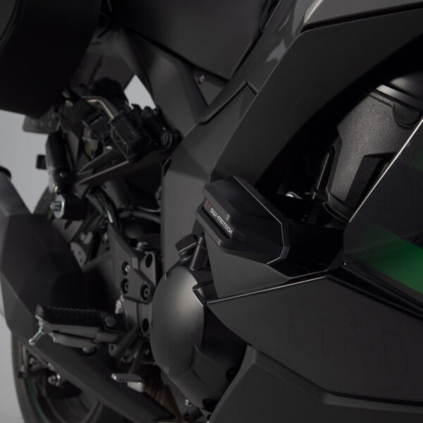 Μανιτάρια προστασίας SW-MOTECH για Kawasaki Ninja 1000SX – σετ αλουμινίου και πολυαμιδίου για ασφαλή sport-touring οδήγηση