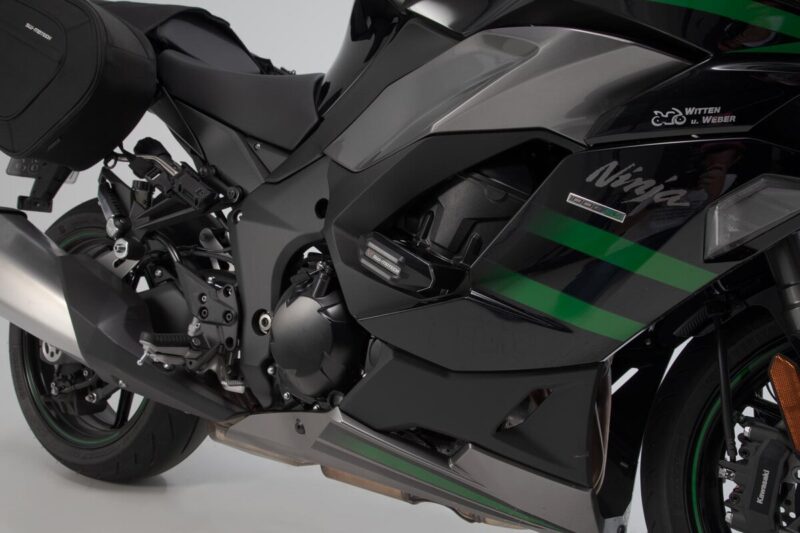 Μανιτάρια προστασίας SW-MOTECH για Kawasaki Ninja 1000SX – σετ αλουμινίου και πολυαμιδίου για ασφαλή sport-touring οδήγηση