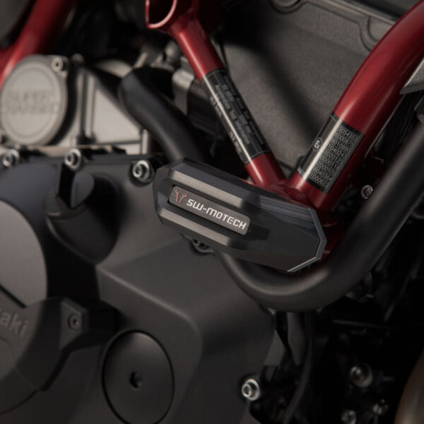 SW-MOTECH μαύρα μανιτάρια προστασίας για Kawasaki Z H2 (2019 και μετά)