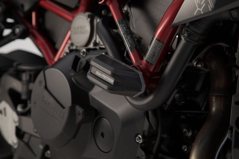 SW-MOTECH μαύρα μανιτάρια προστασίας για Kawasaki Z H2 (2019 και μετά)