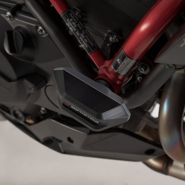 SW-MOTECH μαύρα μανιτάρια προστασίας για Kawasaki Z H2 (2019 και μετά)