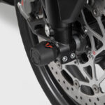 SW-MOTECH μανιτάρια προστασίας εμπρός τροχού για BMW & Honda CBR1000RR-R – μαύρα με κόκκινο λογότυπο