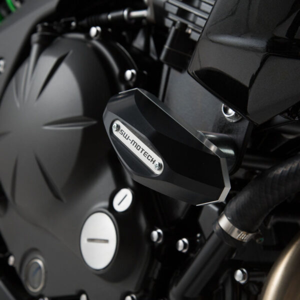 SW-MOTECH Μανιτάρια Πλαισίου Kawasaki ER-6n – Μαύρα